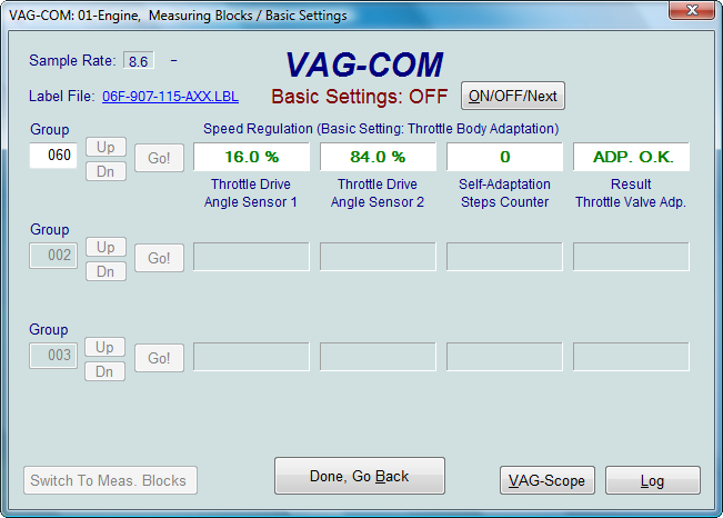 Ross-Tech: VAG-COM Tour: Basic Settings