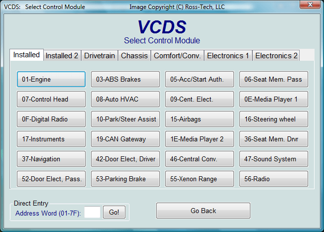 Proceduri VAG COM - VW Passat B6  