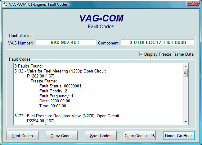 VCDS / VAGCOM Conflicting Mileage Info, Could This be Adultered?  (+comments) : r/MechanicAdvice