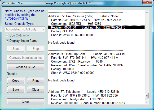 VCDS / VAG-COM - Reading Fault Codes - ilexa Onboard Diagnostics