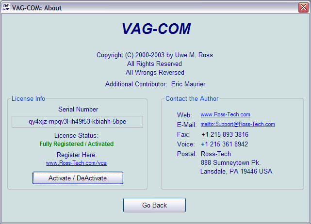 Vagcom program