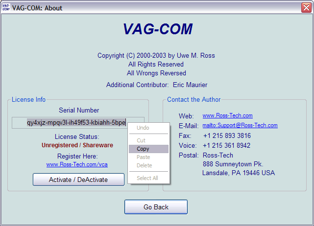 VCDS / Vagcom coding