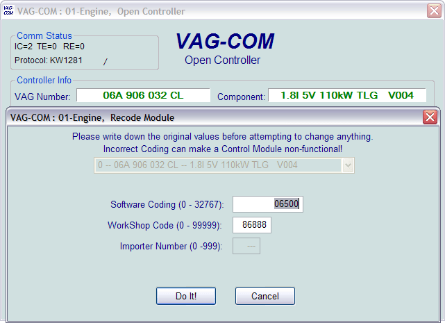 Ross-Tech: VAG-COM Tour: Login