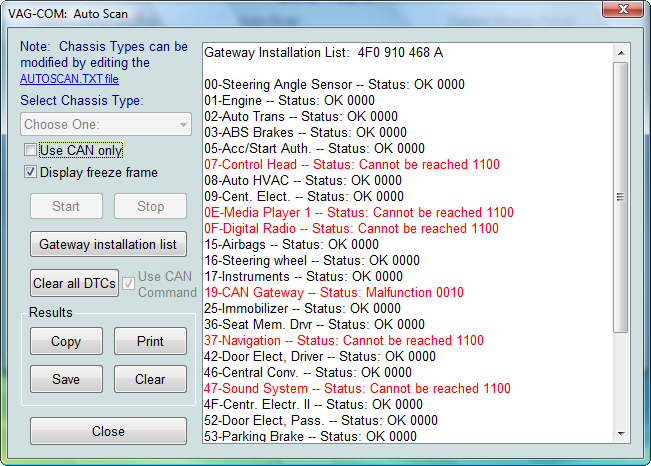 VCDS / VAGCOM Conflicting Mileage Info, Could This be Adultered?  (+comments) : r/MechanicAdvice