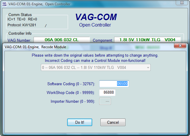 Ross-Tech: VAG-COM Tour: Basic Settings