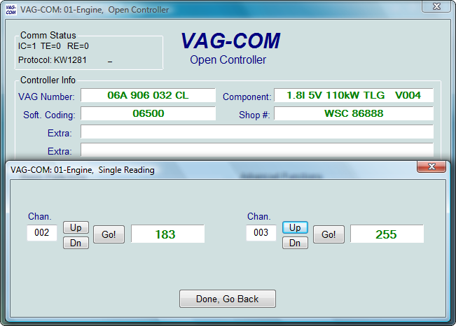 Ross-Tech: VAG-COM Tour: Supported Codes