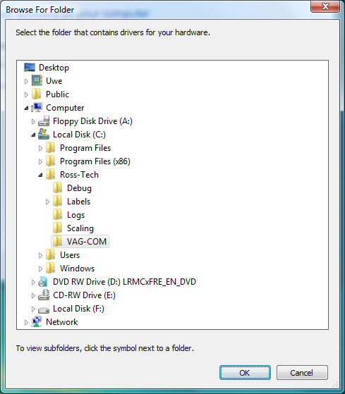 aisle Should girl Ross-Tech: VAG-COM: USB Driver Installation for Windows Vista