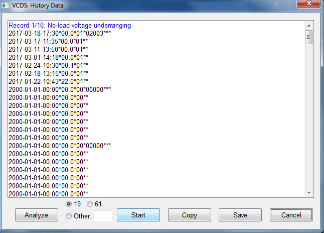 VCDS / VAGCOM Conflicting Mileage Info, Could This be Adultered