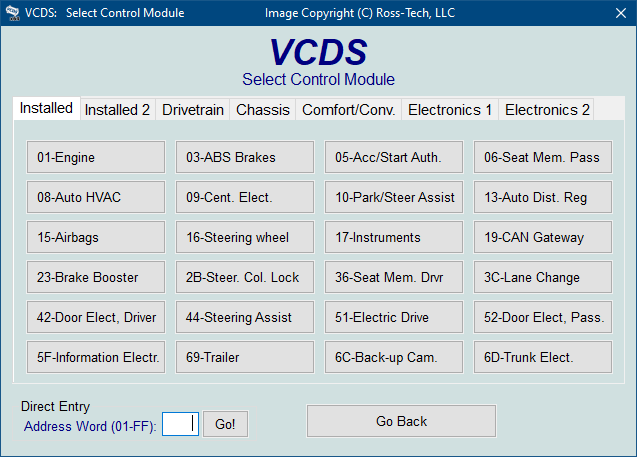 ross tech vcds