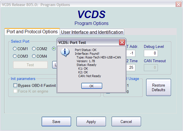 Ross-Tech: USB Installation for Windows XP